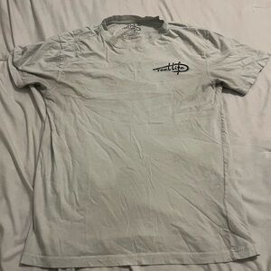 Reel Life White Men's T-Shirt Large